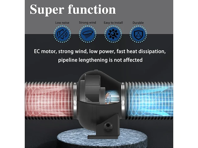 Aygrochy buisventilator (100 mm) - afbeelding 4 van  6