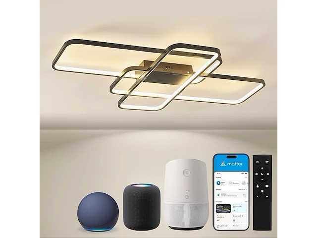 Ayht dimbare led-plafondlamp - afbeelding 1 van  3