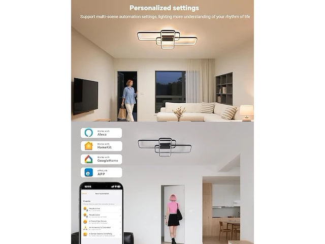 Ayht dimbare led-plafondlamp - afbeelding 2 van  3