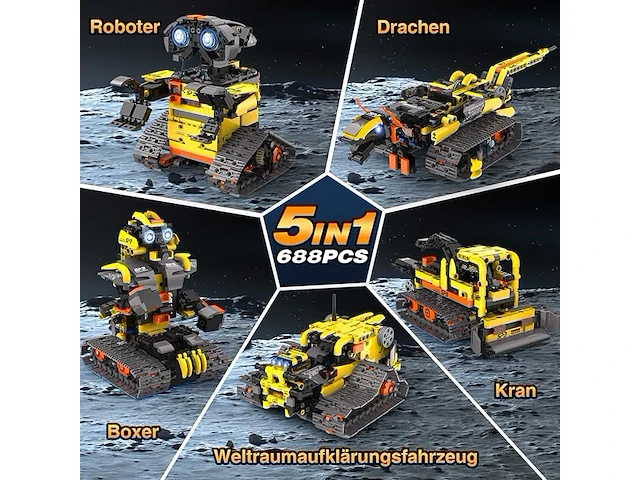 Ayiquty technic robot bouwspeelgoed - afbeelding 2 van  3