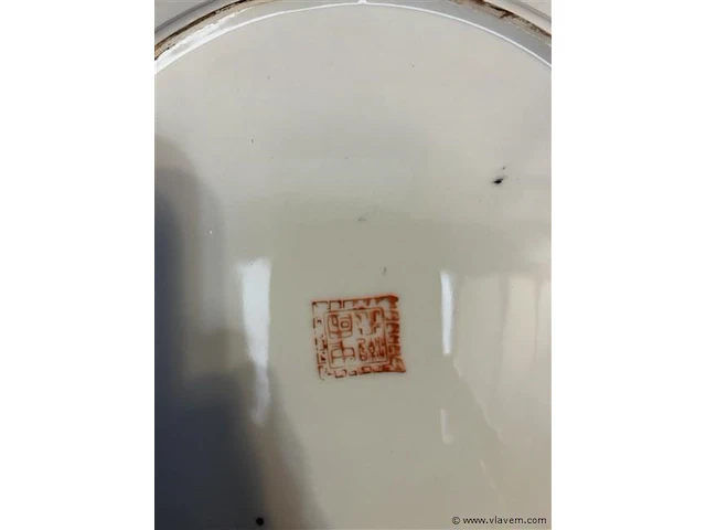 Aziatisch bord vogels - afbeelding 2 van  2