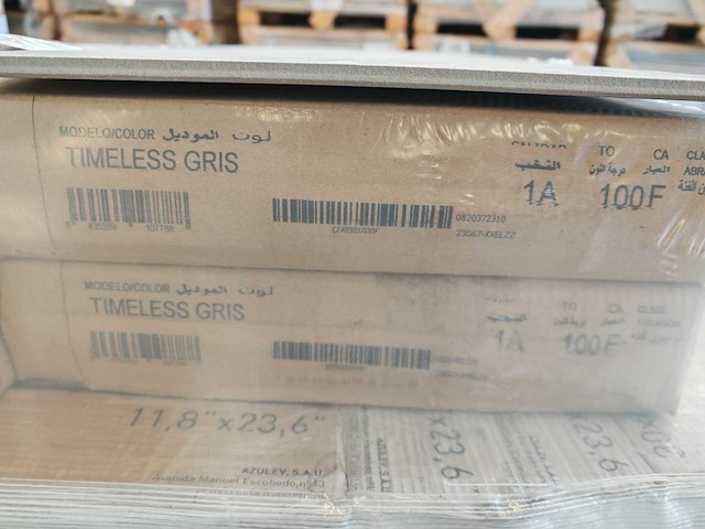 Azulev timeless gris mat wandtegel 30x60 cm 22.5 m² - afbeelding 6 van  6