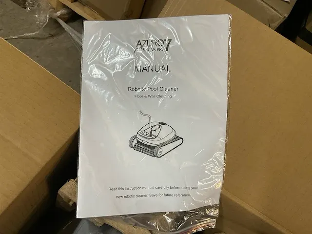 Azuro shark pro 7 zwembad robot - afbeelding 2 van  11