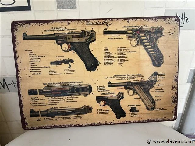 B- keuze sierbord - afbeelding 1 van  1
