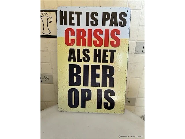 B- keuze sierbord - afbeelding 1 van  1