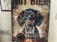 B-keuze metalen sierbord - afbeelding 1 van  1
