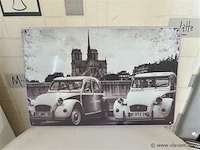 B-keuze retrolook bord - afbeelding 1 van  1