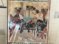 B-keuze retrolook bord - afbeelding 1 van  1