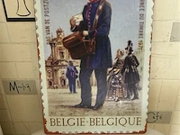 B-keuze retrolook bord - afbeelding 1 van  1