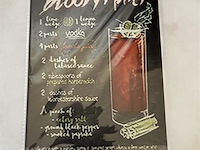 B-keuze retrolook sierbord metaal - afbeelding 1 van  1