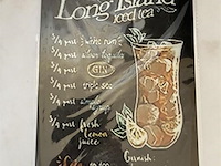 B-keuze retrolook sierbord metaal - afbeelding 1 van  1