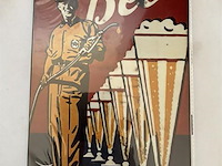 B-keuze retrolook sierbord metaal - afbeelding 1 van  1