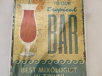 B-keuze retrolook sierbord metaal - afbeelding 1 van  1