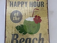 B-keuze retrolook sierbord metaal - afbeelding 1 van  1