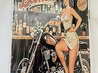 B-keuze retrolook sierbord metaal - afbeelding 1 van  1