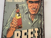 B-keuze retrolook sierbord metaal - afbeelding 1 van  1