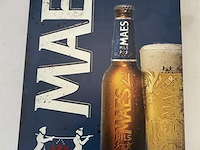 B-keuze retrolook sierbord metaal - afbeelding 1 van  1