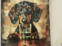 B-keuze retrolook sierbord metaal - afbeelding 1 van  1