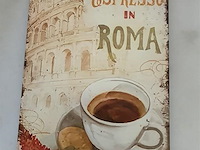 B-keuze retrolook sierbord metaal - afbeelding 1 van  1