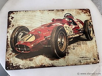 B-keuze retrolook sierbord metaal - afbeelding 1 van  1