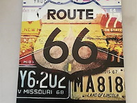 B-keuze retrolook sierbord metaal - afbeelding 1 van  1