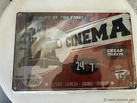 B-keuze retrolook sierbord metaal - afbeelding 1 van  1