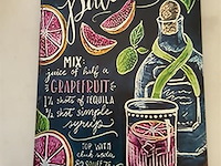 B-keuze retrolook sierbord metaal - afbeelding 1 van  1