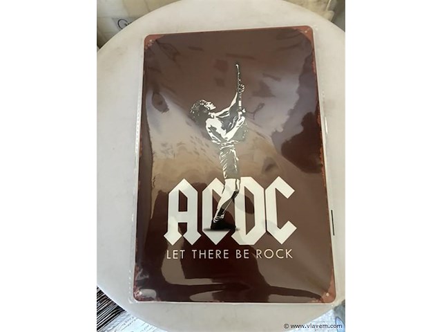 B-keuze retrolook sierbord metaal - afbeelding 1 van  1