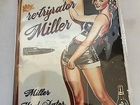 B-keuze retrolook sierbord metaal - afbeelding 1 van  1