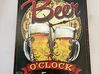 B-keuze retrolook sierbord metaal - afbeelding 1 van  1