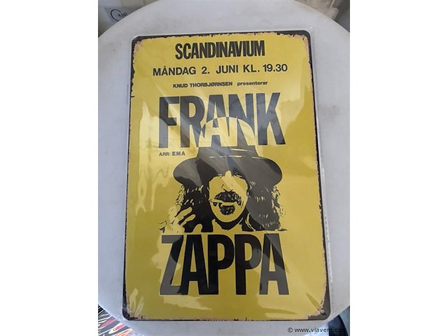 B-keuze retrolook sierbord metaal - afbeelding 1 van  1