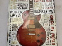 B-keuze retrolook sierbord metaal - afbeelding 1 van  1