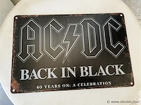 B-keuze retrolook sierbord metaal - afbeelding 1 van  1