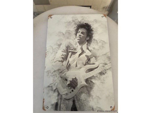 B-keuze retrolook sierbord metaal - afbeelding 1 van  1