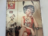 B-keuze retrolook sierbord metaal - afbeelding 1 van  1