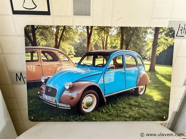 B-keuze retrolook sierbord - afbeelding 1 van  1