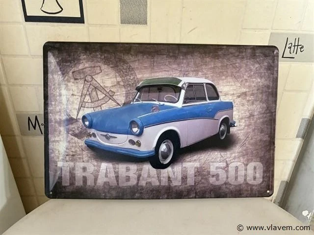 B-keuze retrolook sierbord - afbeelding 1 van  1