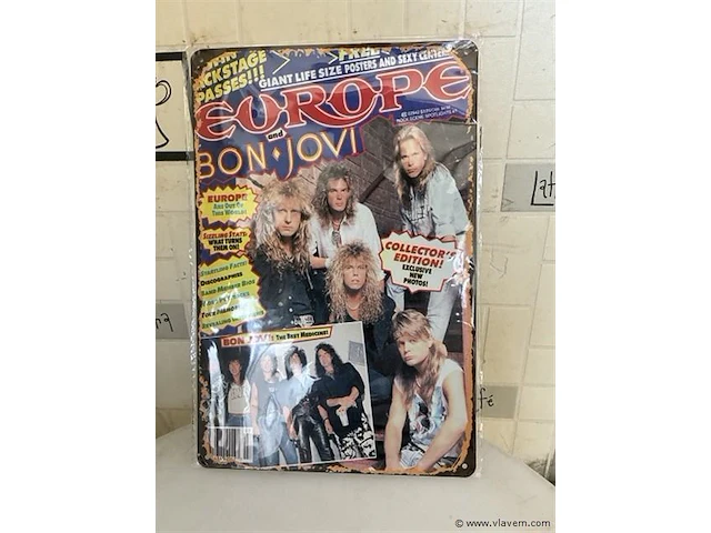 B-keuze retrolook sierbord - afbeelding 1 van  1