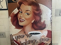 B-keuze retrolook sierbord - afbeelding 1 van  1
