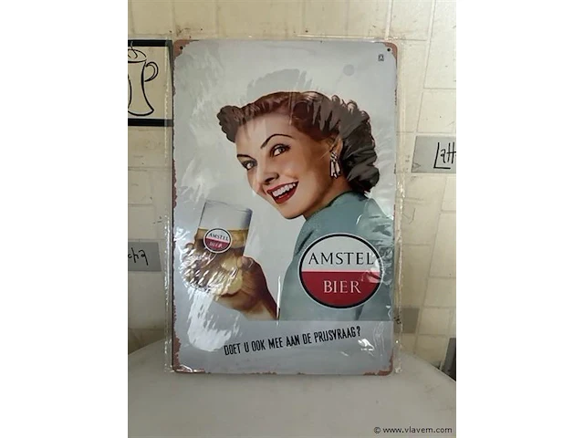 B-keuze retrolook sierbord - afbeelding 1 van  1