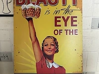 B-keuze retrolook sierbord - afbeelding 1 van  1