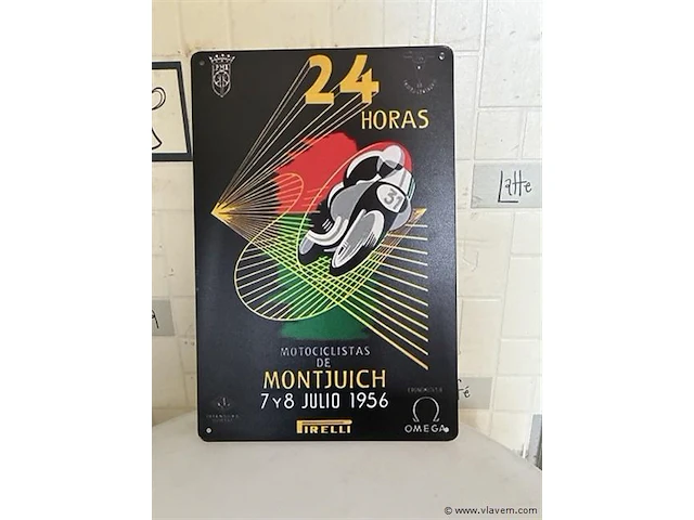 B-keuze retrolook sierbord - afbeelding 1 van  1