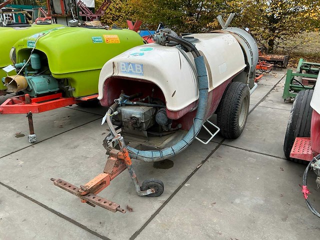 B.a.b. getrokken spuitmachine - afbeelding 1 van  6