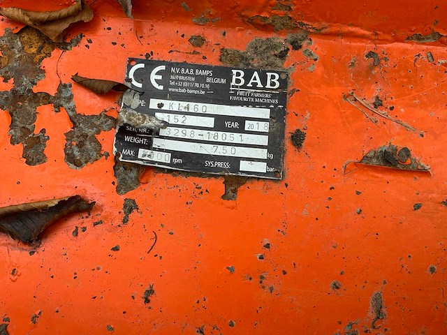 B.a.b. kl460 maaimachine - afbeelding 4 van  4