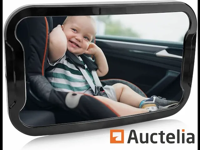 Baby auto spiegel, 100% onbreekbaar voor zetel - afbeelding 1 van  2