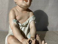 Baby beeldje in europese biscuit - afbeelding 1 van  6