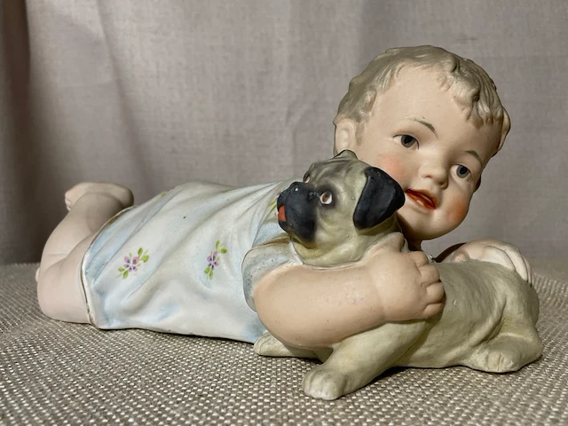 Baby beeldje in europese biscuit - afbeelding 1 van  4
