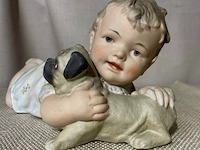 Baby beeldje in europese biscuit - afbeelding 3 van  4
