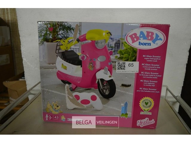 Baby born vespa op afstandbediening - afbeelding 1 van  4