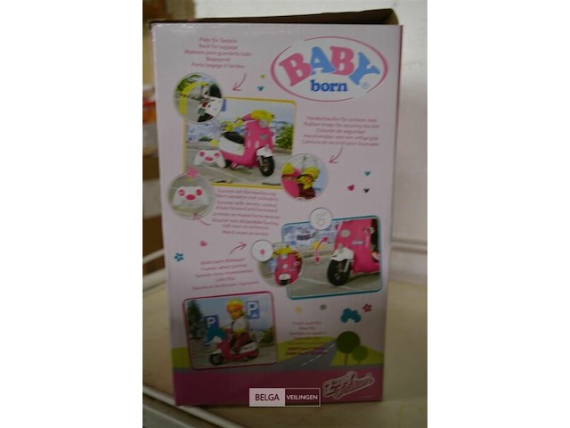 Baby born vespa op afstandbediening - afbeelding 3 van  4